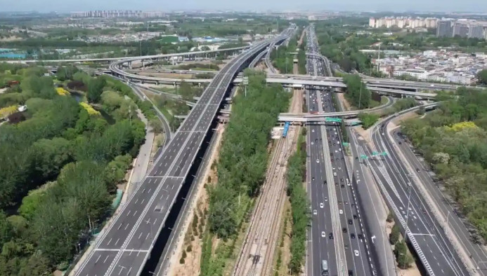 北京京密路一期工程建成通車